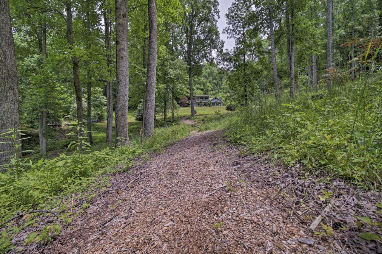 Bryson City Home With Private Fire Pit And Creek! Dış mekan fotoğraf